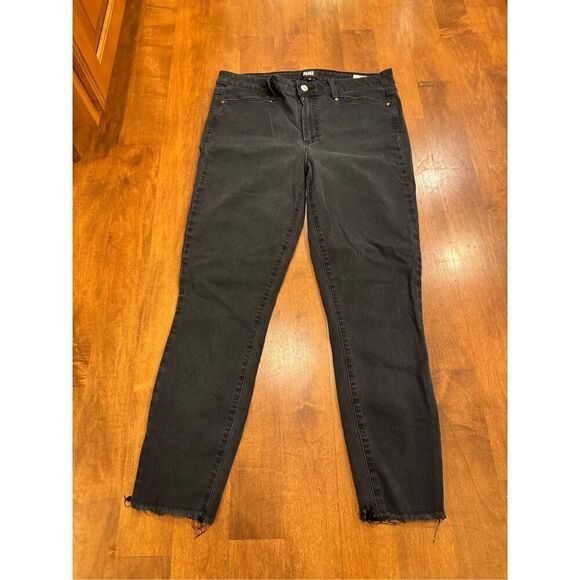 Woman’s Paige Hoxton ankle crop jeans - Picture 1 of 5